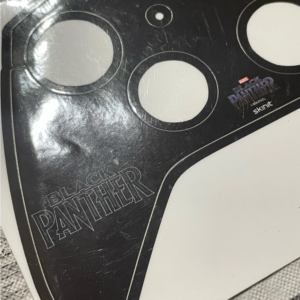 RARE HTF Marvel Black Panther Controller Skin Sticker Wakanda Forever NEW